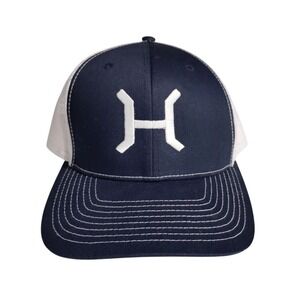 Richardson Style 112 Navy White Mesh Trucker Hat Snapback Baseball Cap